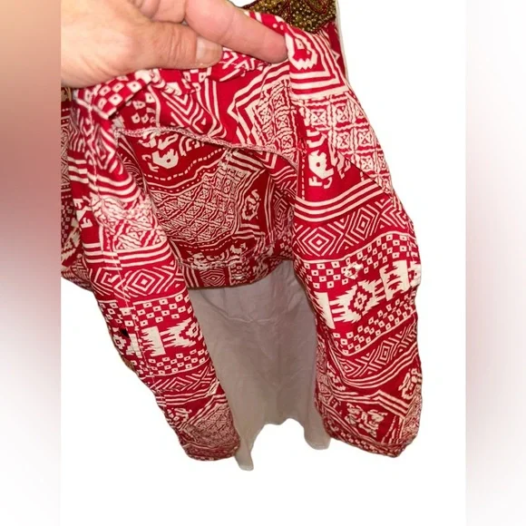 ✌🏻COACHELLA FESTIVAL VIBES!! TWENTY-ONE GORGEOUS FLOWING SEQUINED BOHO SKIRT - Picture 6 of 15